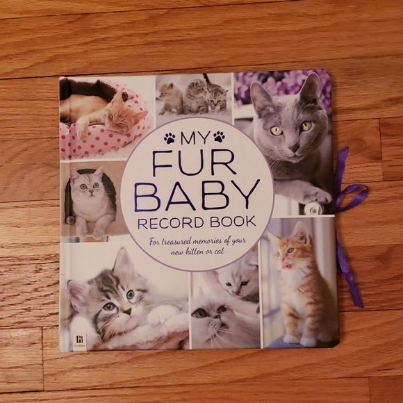 my fur baby record book